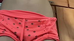 An attractive 18-year-old with a perfect figure in a real amateur video