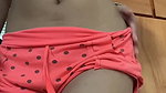 An attractive 18-year-old with a perfect figure in a real amateur video