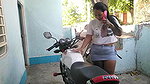 After providing me with the technical service, I compensate her with a delicious blowjob
