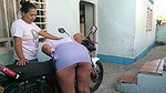 After providing me with the technical service, I compensate her with a delicious blowjob