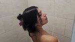 A very humid shower
