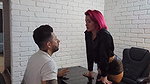 A very hot redhead with a lot of desire to fuck and suck