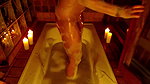 a shower, with lots of foam, to relax my body while I chewed