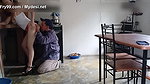 A lucky cleaning worker surprises this divine horny stepmother ready to fuck in heels
