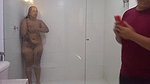 A delicious shower accompanied by the most slut in the neighborhood