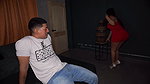 A busty MILF cheats on her husband, but her brother-in-law wants a taste of her pussy too