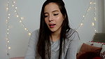 Sexy and cute face Latina teasing you with her sweetness