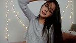 Sexy and cute face Latina teasing you with her sweetness