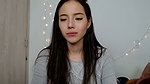 Sexy and cute face Latina teasing you with her sweetness