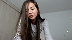 Sexy babe Effy teasing you in sexy black mesh bottoms