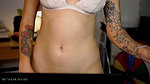 Sexy internet sex bomb Effy masturbates sensually in her chair with her magic wand until she reaches an intense orgasm