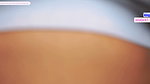 Sexy lady with a statuesque body and angel face takes off her clothes