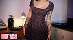 Sexy young lady with the face of an innocent girl and a statuesque body with tattooed skin loves to tempt all her fans