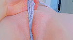 She let me pull down her panties they were completely closed