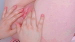 She, pink and juicy, innocent-looking panties, marked by the innocent