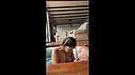 Stepsister ScarlettKent gets lick in her feet, toes and soles in a hot tub by her stepbrother