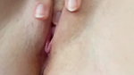 Sweet innocent girl drips pussy cream