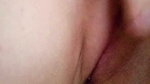 Testing my fingers on my tight virgin pussy