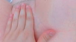 tying her petite pussy, squeezing it shut