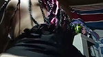 Wife alone at home masturbates