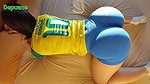 World Cup POV – Big ass neighbor gets intense Doggystyle grinding and messy cum on ass