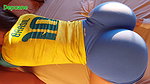 World Cup POV – Big ass neighbor gets intense Doggystyle grinding and messy cum on ass