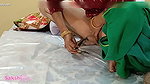 Pussy shaving Video Desi Maid in Boss Room with caught owner stepson Hindi dirty talk