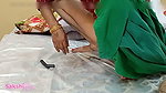Pussy shaving Video Desi Maid in Boss Room with caught owner stepson Hindi dirty talk
