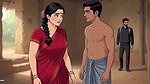 Lost in Forest & Fucked Horny Aunty