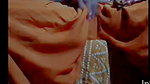 A single woman mastrebating with a lot of passion