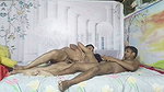 Threesome with two boyfriend fuck me together