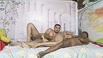 Threesome with two boyfriend fuck me together