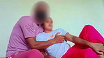 The Neighbor Aunty’s Pinch Called the Girl on the Pretext of Playing and Put the Dick in Her Mouth, the Girl Is Also Supporting