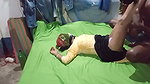 Romantic Video with a Desi Aunty Featuring a Hot Butt and Kissing Only