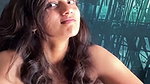 Actress Sruthi Hariharan exotic workout bending cleavage show 1