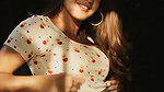 ROSHINI WALIA SEXY STRIP TO LINGERIE TEASE 1