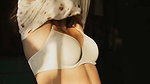 ROSHINI WALIA SEXY STRIP TO LINGERIE TEASE 1