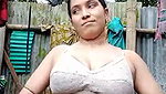 Sexy Figure Bigboob Beautiful Village Bhabi Showing & Fingering updates 15