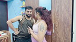 Gym Trainer Hard Fuck a Trainee Girl in Gym Practise Time at Her Home