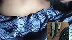 Desi Aunty fingering on videocall sex