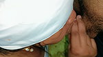 The sister-in-law of the Desi village takes semen in her mouth with a big desi cock