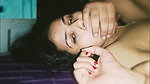 Latika sucking big black cock
