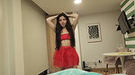 His stepdaughter arrives in a skirt and without underwear to fuck with him in his wife’s bed