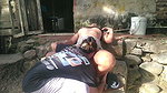 Here fulfilling the duties of the field, while my partner surprises me