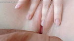 her pussy so pink and wet when she puts her fingers in a petite pussy