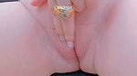 Her hooded clitoris becomes erect upon reaching orgasm
