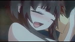 HENTAI FFM Threesome With Hottest Blond MILF! Huge Creampie Inside Pussy 4K