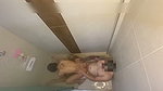 He went to collect the rent from Mrs. Sandra but ends up lying to each other in the bathroom and fucking