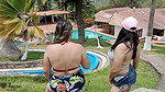 Having lesbian sex with my stepsister on a walk to the farm – Porn in Spanish