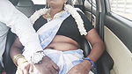 Indian Bhabhi Car Sex. Telugu Bhabi Car Long Drive for Fucking with Stepson